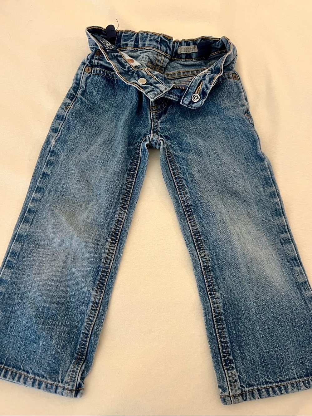 VINTAGE Ralph Lauren Kids Light Blue Straight-Leg Jeans